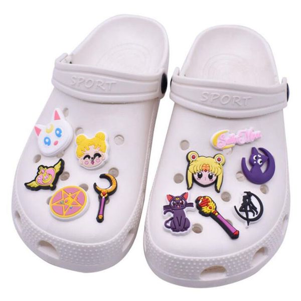 wholesale purple cartoon shoe charms pvc shoe accessories soft rubber decoration buckle for croc shoes bracelet wristband, White;pink
wholesale purple cartoon shoe charms pvc shoe accessories soft rubber decoration buckle for croc shoes bracelet wristband, White;pink