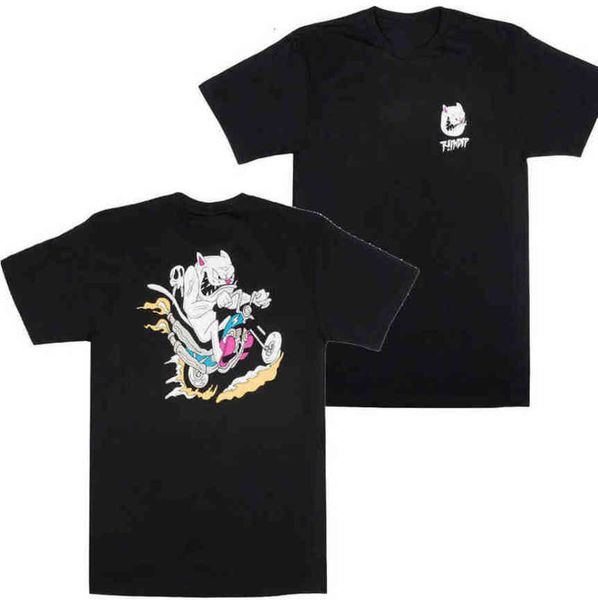 american classic brand fashion ripndip mens t shirts designer animal cat t-shirts couple minority women tshirt oversize tees summer short s, White;black
american classic brand fashion ripndip mens t shirts designer animal cat t-shirts couple minority women tshirt oversize tees summer short s, White;black