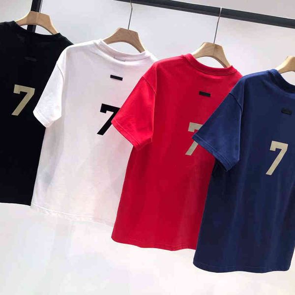 22ess new summer tide t-shirt men's and women's casual loose flocking season round neck short sleeve high-quality trendy t-shirts, Black
22ess new summer tide t-shirt men's and women's casual loose flocking season round neck short sleeve high-quality trendy t-shirts, Black