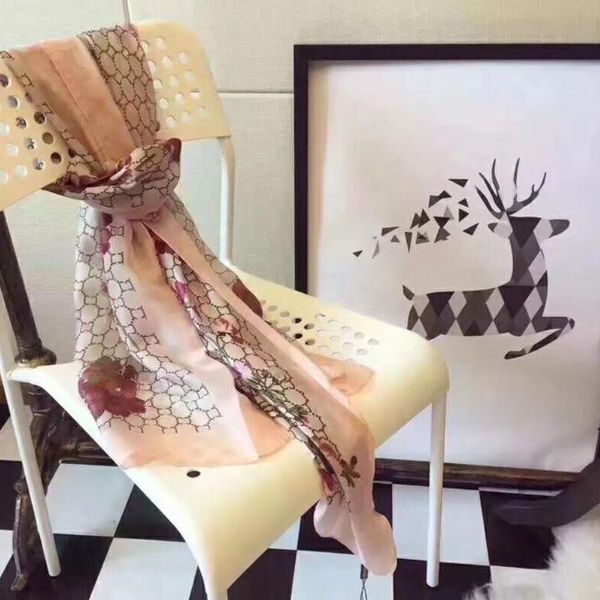 2022 fashion designer silk scarf brand silk women's scarfs classic super long cape soft headscarf 190-80cm, Blue;gray
2022 fashion designer silk scarf brand silk women's scarfs classic super long cape soft headscarf 190-80cm, Blue;gray