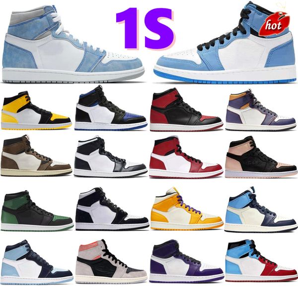 2022 designer 1s og basketball shoes 1 university blue patent panda dark mocha bred shadow high middle low cut unc twist smoke grey men, Black
2022 designer 1s og basketball shoes 1 university blue patent panda dark mocha bred shadow high middle low cut unc twist smoke grey men, Black