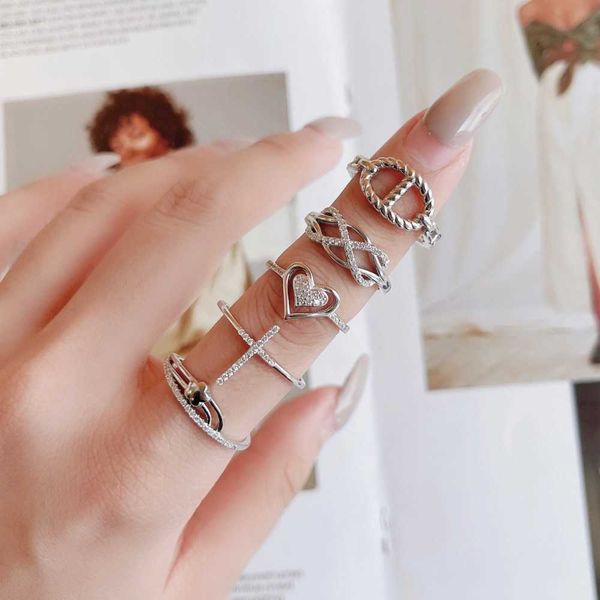925 sterling silver pig nose opening cross diamond female index finger fashion ins trendy net red personality ring
925 sterling silver pig nose opening cross diamond female index finger fashion ins trendy net red personality ring