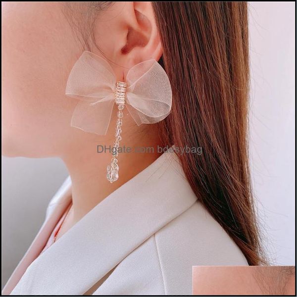 charm earrings jewelry korean fashion ear accessories sier needle chiffon bow spring and summer temperament crystal tassel dhwpa, Golden
charm earrings jewelry korean fashion ear accessories sier needle chiffon bow spring and summer temperament crystal tassel dhwpa, Golden