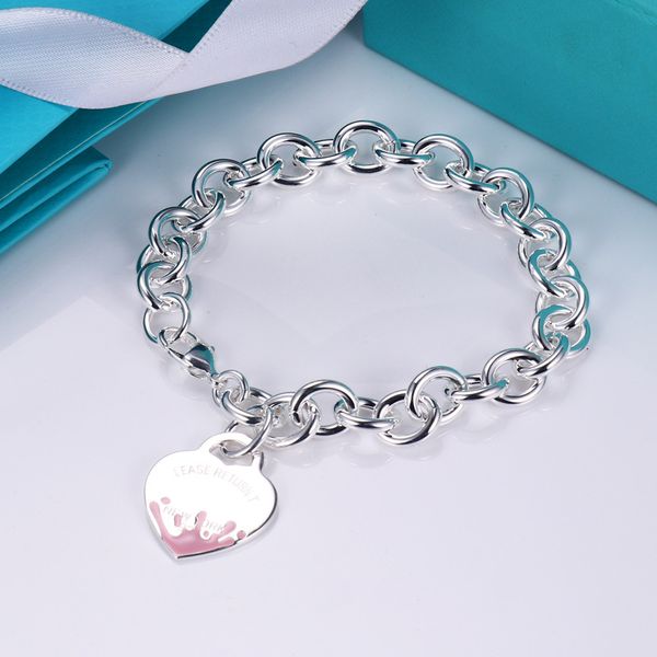 link chain designer tiffjia love charm luxury jewelry bague homme t lovers bracelet blue red black enamel egg ring thick chain original pack
link chain designer tiffjia love charm luxury jewelry bague homme t lovers bracelet blue red black enamel egg ring thick chain original pack