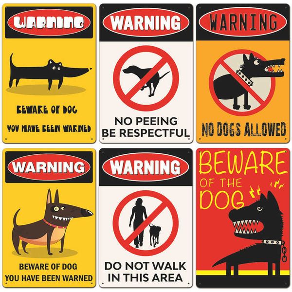 warning dog metal vintage poster beware of dog retro tin plates wall stickers for garden family house door decoration
warning dog metal vintage poster beware of dog retro tin plates wall stickers for garden family house door decoration