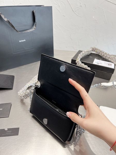 High quality luxury Designer bag handbags leather bags womens crossbody shoulder purse Fashion caviar chain mini wallet with box, Black
High quality luxury Designer bag handbags leather bags womens crossbody shoulder purse Fashion caviar chain mini wallet with box, Black