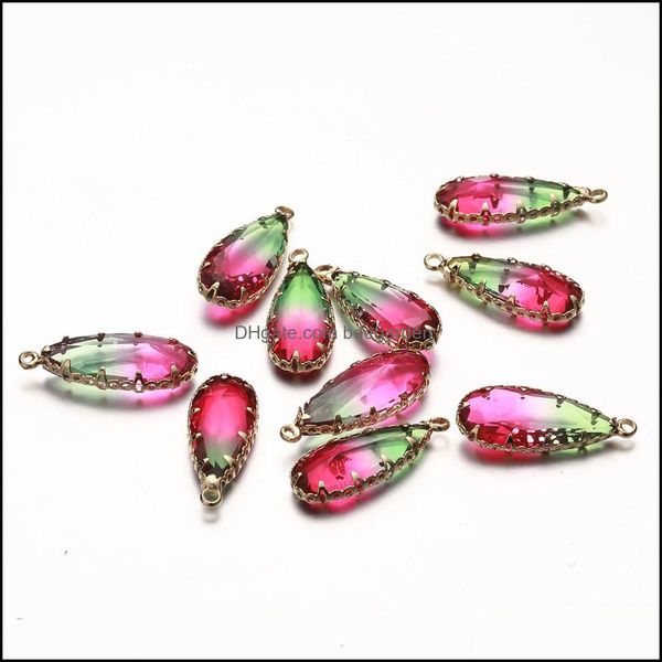 charms jewelry findings components 20pcs/lot 10x24mm crystal pendant gradient color water drop for diy dhsyp, Bronze;silver
charms jewelry findings components 20pcs/lot 10x24mm crystal pendant gradient color water drop for diy dhsyp, Bronze;silver