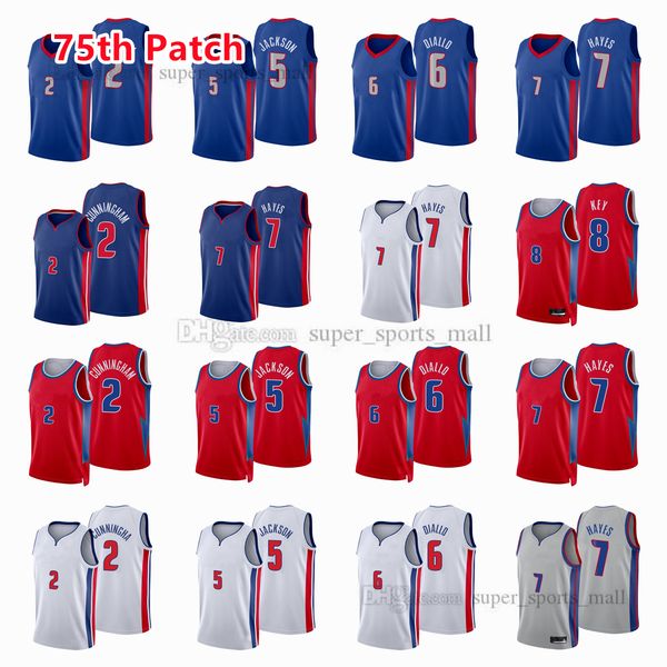 printed 75th patch city basketball jerseys 2 cade 7 killian cunningham hayes 6 hamidou 5 frankdiallo jackson braxton 8 key 2022 new pattern, Black;red 
printed 75th patch city basketball jerseys 2 cade 7 killian cunningham hayes 6 hamidou 5 frankdiallo jackson braxton 8 key 2022 new pattern, Black;red