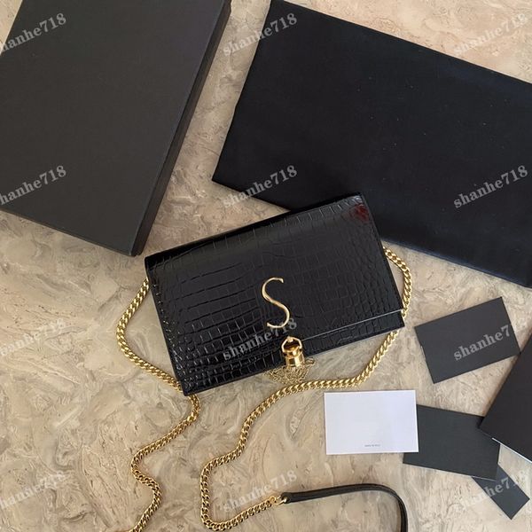 crocodile pattern women tassel shoulder crossbody bags gold/silver chain handbags lady purses designer luxury envelope messenger baglg3351
crocodile pattern women tassel shoulder crossbody bags gold/silver chain handbags lady purses designer luxury envelope messenger baglg3351
