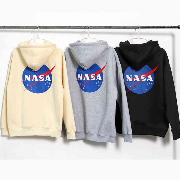 fog high street fashion brand nasa astronaut letter printed men's women's casual autumn winter hooded sweater, Black
fog high street fashion brand nasa astronaut letter printed men's women's casual autumn winter hooded sweater, Black
