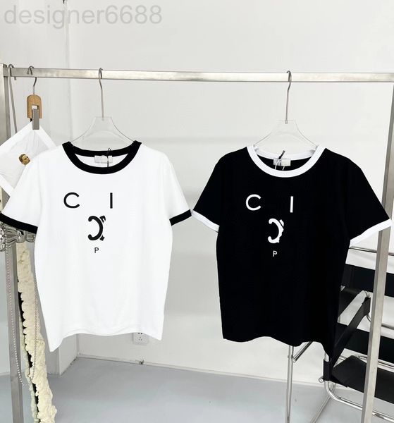 women's t-shirt designer spring and summer correct version ce arc de triomphe capsule series sports college style letter printing women, White
women's t-shirt designer spring and summer correct version ce arc de triomphe capsule series sports college style letter printing women, White