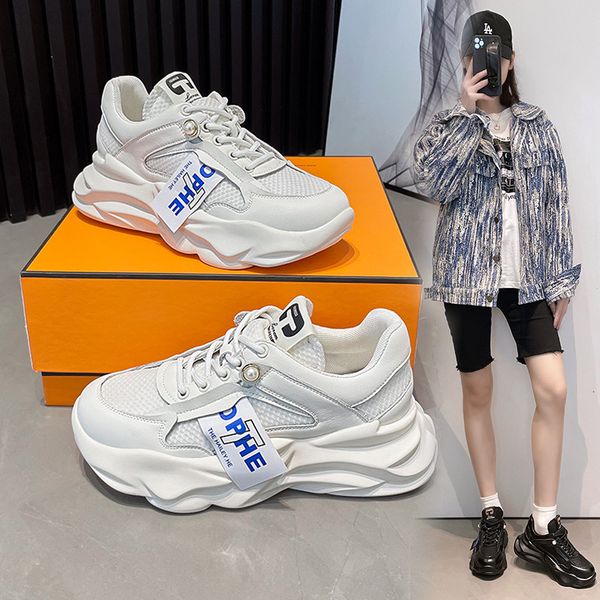 dress shoes designer versatile daddy shoes and children's 2022 new show foot small thick bottom breathable sports casual women's f, Black
dress shoes designer versatile daddy shoes and children's 2022 new show foot small thick bottom breathable sports casual women's f, Black