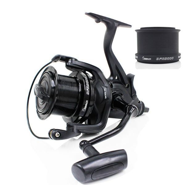 woen spinning reels bfr9000 double line cup front and rear brakes carp wheel