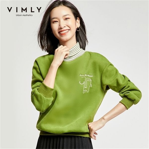 vimly autumn winter women turtleneck sweatshirt casual collar patchwork stripe long sleeve print female pullover 98756 201216, Black
vimly autumn winter women turtleneck sweatshirt casual collar patchwork stripe long sleeve print female pullover 98756 201216, Black