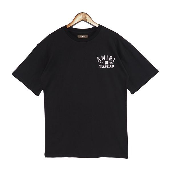 summer high street foam letter printing simple casual loose short-sleeved t-shirt, Black;brown
summer high street foam letter printing simple casual loose short-sleeved t-shirt, Black;brown