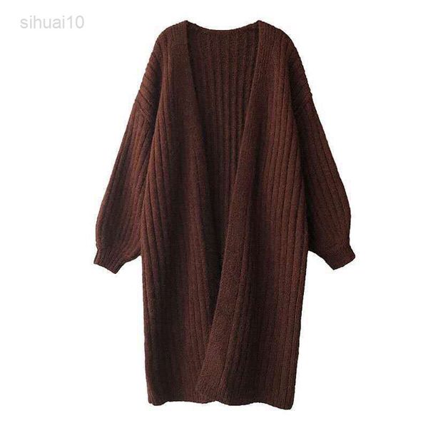 winter knit cardigan sweater thick lantern sleeve coat korean casual loose outerwear solid basic fashion streetwear knitwear l220725, White
winter knit cardigan sweater thick lantern sleeve coat korean casual loose outerwear solid basic fashion streetwear knitwear l220725, White