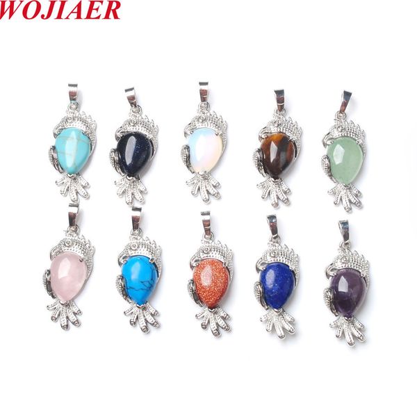 animal eagle man pendant natural stone reiki pink quartz drop crystal diy necklace fashion jewelry gift for women be913, Silver
animal eagle man pendant natural stone reiki pink quartz drop crystal diy necklace fashion jewelry gift for women be913, Silver