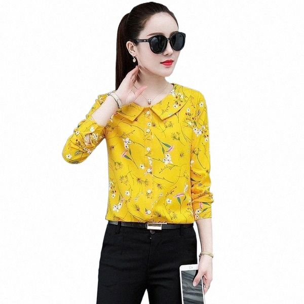 women's blouses & shirts autumn women long sleeve fashion flower chiffon shirt womens and casual plus size xxxl clothing for1 r0hq#, White
women's blouses & shirts autumn women long sleeve fashion flower chiffon shirt womens and casual plus size xxxl clothing for1 r0hq#, White