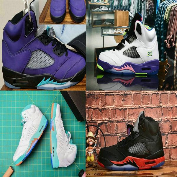 2020 5 retro alternate bel-air men women kids sports shoes 5s alternate grape ice emerald black youth sneakers v satin bred black 334q, Black;white
2020 5 retro alternate bel-air men women kids sports shoes 5s alternate grape ice emerald black youth sneakers v satin bred black 334q, Black;white