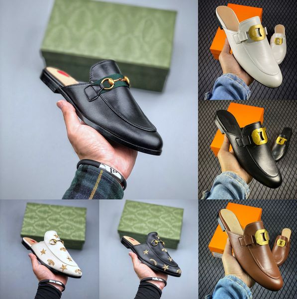 luxurys g paris womens outdoor lazy sandals slippers designers calfskin scuffs hardware saddle buckle comfortable ladies genuine leather low, Black
luxurys g paris womens outdoor lazy sandals slippers designers calfskin scuffs hardware saddle buckle comfortable ladies genuine leather low, Black