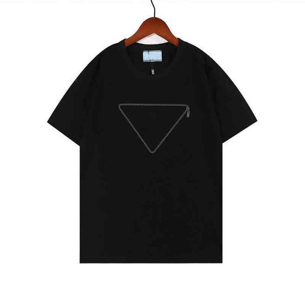 mens designer t shirts luxury summer short sleeve men women tee classic brand p triangle t-shirts senior pure cotton size s-2xl tees zwgj, White;black
mens designer t shirts luxury summer short sleeve men women tee classic brand p triangle t-shirts senior pure cotton size s-2xl tees zwgj, White;black