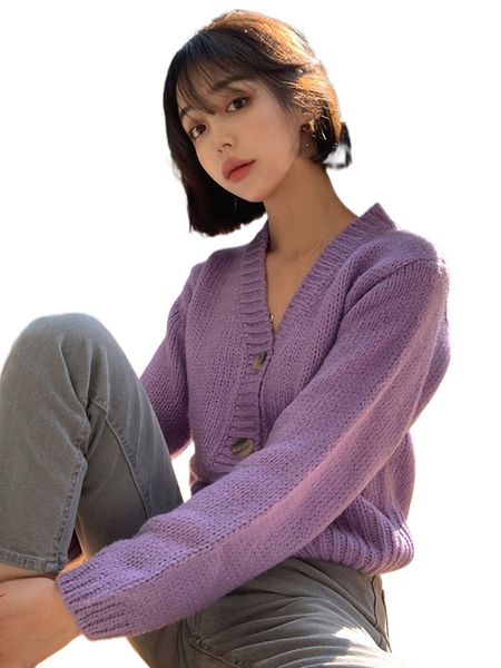 dazy solid drop shoulder rib-knit cardigan t5dh#, White;black
dazy solid drop shoulder rib-knit cardigan t5dh#, White;black