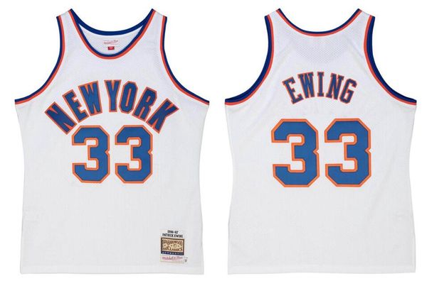 stitched patrick ewing basketball jersey s-6xl mitchell & ness 1985-86 91-92 96-97 white mesh hardwoods classics retro version jerseys men w, Black;red 
stitched patrick ewing basketball jersey s-6xl mitchell & ness 1985-86 91-92 96-97 white mesh hardwoods classics retro version jerseys men w, Black;red