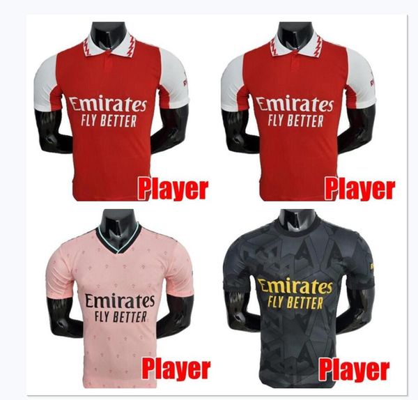 22 23 pepe saka jerseys player version gunners odegaard thomas willian nicolas tierney smith rowe arsen 2022 2023 soccer football shirt men, Black;yellow
22 23 pepe saka jerseys player version gunners odegaard thomas willian nicolas tierney smith rowe arsen 2022 2023 soccer football shirt men, Black;yellow