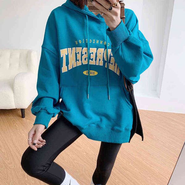 autumn period and the new cap fleece female embroidery letters oversize loose languid is lazy wind coat t220726, Black
autumn period and the new cap fleece female embroidery letters oversize loose languid is lazy wind coat t220726, Black