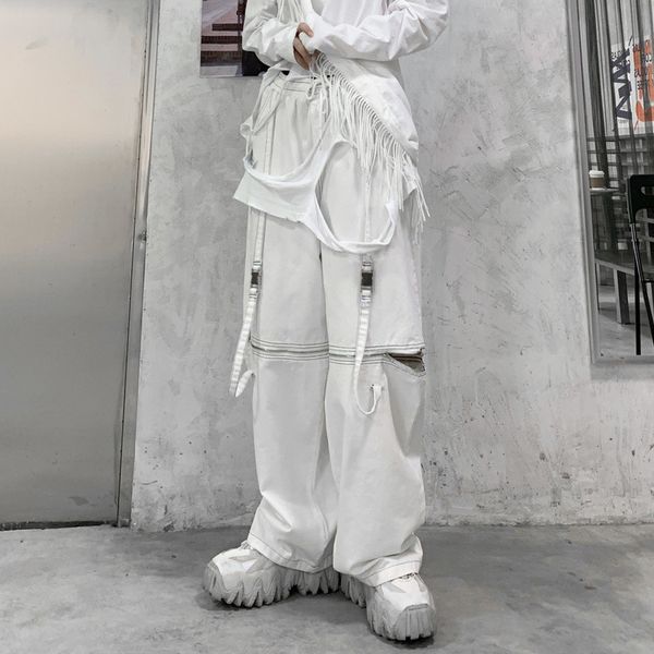 qweek techwear white cargo pants women emo streetwear black wide leg trousers baggy grunge punk pockets hippie hollow out loose, Black;white
qweek techwear white cargo pants women emo streetwear black wide leg trousers baggy grunge punk pockets hippie hollow out loose, Black;white