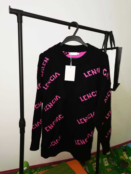 women sweater knit designer autumn winter cardigans knitted loose coat double letter printed sweaters ladies outer wear thick streetwear swe, White;black
women sweater knit designer autumn winter cardigans knitted loose coat double letter printed sweaters ladies outer wear thick streetwear swe, White;black