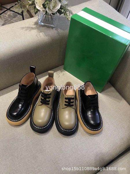 boots british style martin short boots women's thick soled raised leather small single shoes short tube big head and ankle, Black
boots british style martin short boots women's thick soled raised leather small single shoes short tube big head and ankle, Black