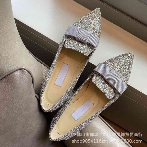 dress shoes gala ice and snow strange edge gradient sequin shallow mouth single shoe pointed bow flat shoes women's summer crystal, Black
dress shoes gala ice and snow strange edge gradient sequin shallow mouth single shoe pointed bow flat shoes women's summer crystal, Black