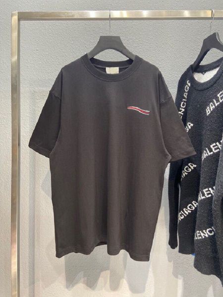 autumn and winter new embroidered short-sleeved classic exclusive custom high version cotton t-shirt os drop shoulder loose t-shirt shirt h5, Black;brown
autumn and winter new embroidered short-sleeved classic exclusive custom high version cotton t-shirt os drop shoulder loose t-shirt shirt h5, Black;brown
