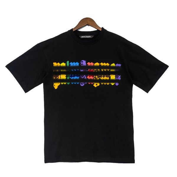tide brand palms colour letter printed short sleeve t shirt men's and women's high street loose half sleeve, White;black
tide brand palms colour letter printed short sleeve t shirt men's and women's high street loose half sleeve, White;black