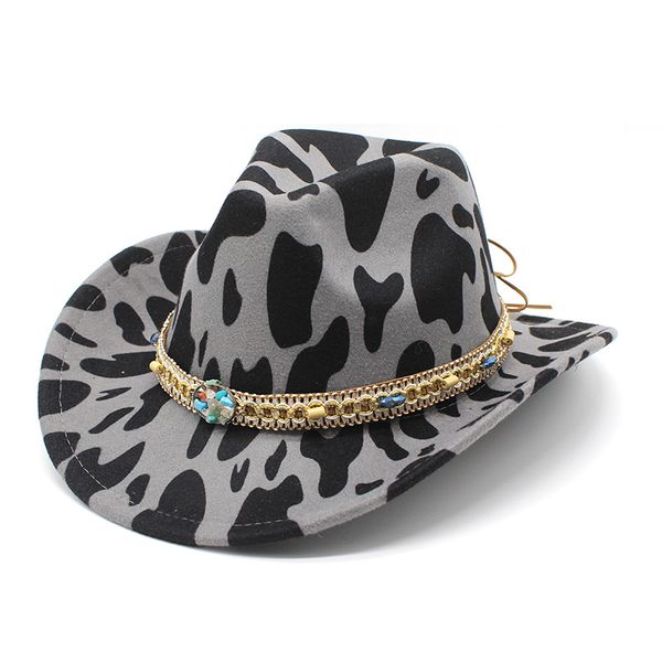 ethnic style cow cap men women bohemia western cowboy jazz woolen hat curling wide brim hcs180, Blue;gray
ethnic style cow cap men women bohemia western cowboy jazz woolen hat curling wide brim hcs180, Blue;gray