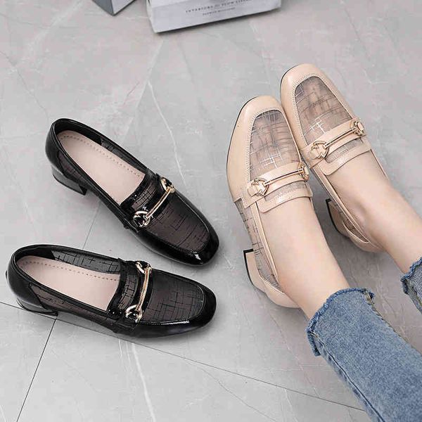 dress shoes breathable mesh leffer shoes women's 22 spring and summer patent leather single large british style small women jx2e, Black
dress shoes breathable mesh leffer shoes women's 22 spring and summer patent leather single large british style small women jx2e, Black