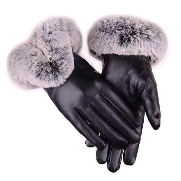 soft comfort outdoor winter double thick plush wrist women windproof touch screen warm faux leather full finger driving gloves313l, Blue;gray
soft comfort outdoor winter double thick plush wrist women windproof touch screen warm faux leather full finger driving gloves313l, Blue;gray