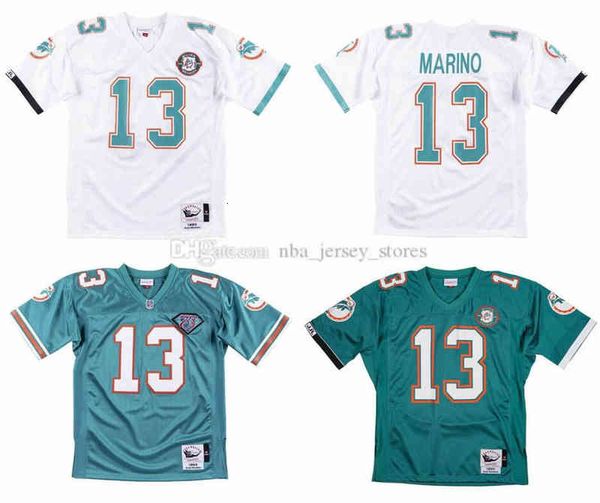 stitched football jersey 13 dan marino 1990 mitchell & ness retro rugby jerseys, Black
stitched football jersey 13 dan marino 1990 mitchell & ness retro rugby jerseys, Black