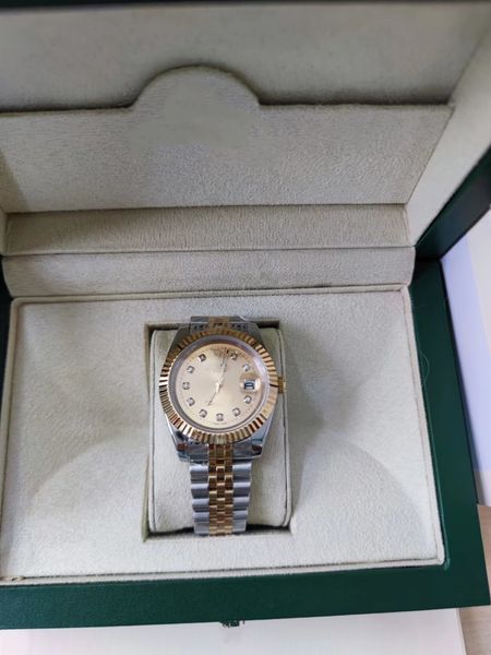 with original box elling wristwatches 41mm 36mm 31mm 26mm gold dial 116334 asia 2813 movement automatic mens men's watch watches 2023, Slivery;brown
with original box elling wristwatches 41mm 36mm 31mm 26mm gold dial 116334 asia 2813 movement automatic mens men's watch watches 2023, Slivery;brown