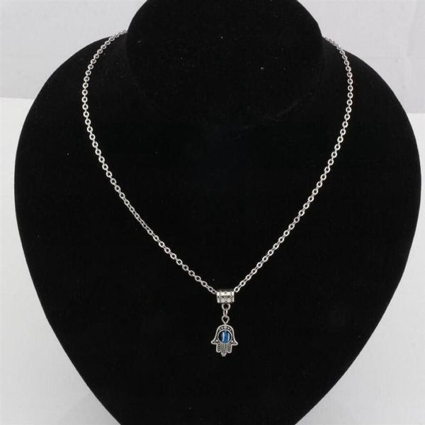 20pcs fatima hamsa hand turkish blue evil eye charm pendant necklace for men & ms jewelry fashion accessories303w, Silver
20pcs fatima hamsa hand turkish blue evil eye charm pendant necklace for men & ms jewelry fashion accessories303w, Silver