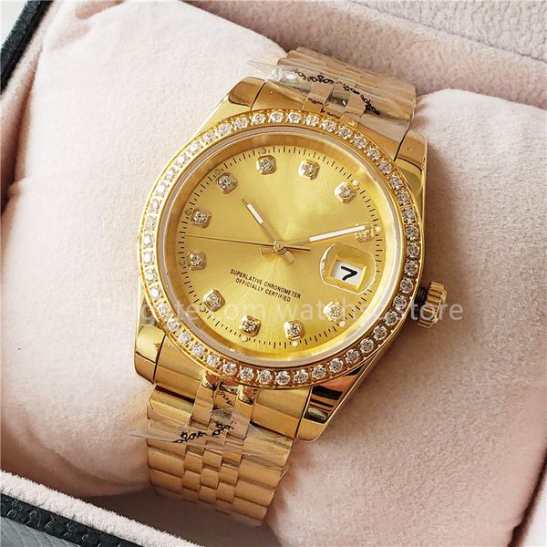 watch watchsc - 41mm 36mm automatic mechanical mens watches bezel stainless steel women diamond 31mm 28mm lady waterproof luminous classic d, Slivery;brown
watch watchsc - 41mm 36mm automatic mechanical mens watches bezel stainless steel women diamond 31mm 28mm lady waterproof luminous classic d, Slivery;brown