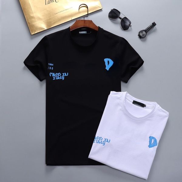 cotton tshirts round neck short sleeve t-shirts trendy brand print fashion men's and women's summer tshirts, White;black
cotton tshirts round neck short sleeve t-shirts trendy brand print fashion men's and women's summer tshirts, White;black