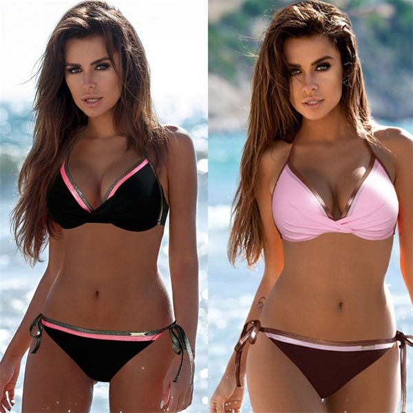 new push up swimwear women swimsuit two pieces tankini push up bathing suit bikini with shorts mujer womens swim suits trunk t200708, White;black
new push up swimwear women swimsuit two pieces tankini push up bathing suit bikini with shorts mujer womens swim suits trunk t200708, White;black