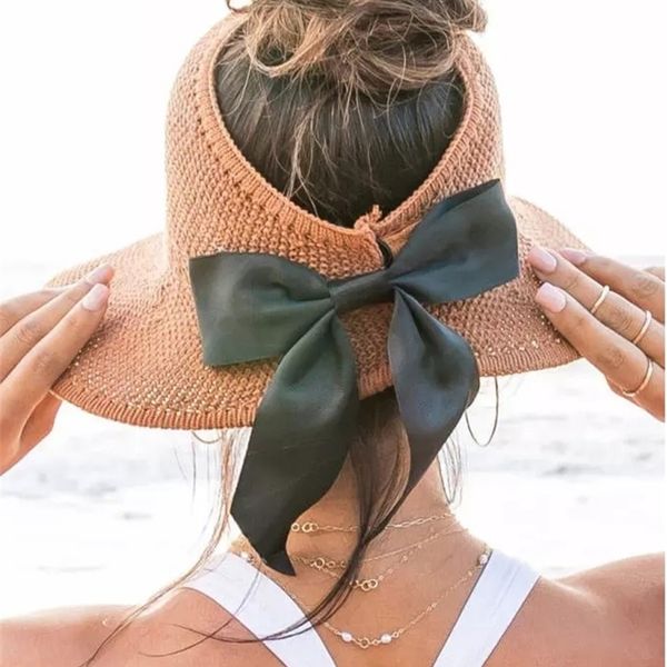 summer hats for women foldable hollow out sun visor straw wide brim beach hat girl outside travel casual bow cap chapeau femme 220712, Blue;gray
summer hats for women foldable hollow out sun visor straw wide brim beach hat girl outside travel casual bow cap chapeau femme 220712, Blue;gray