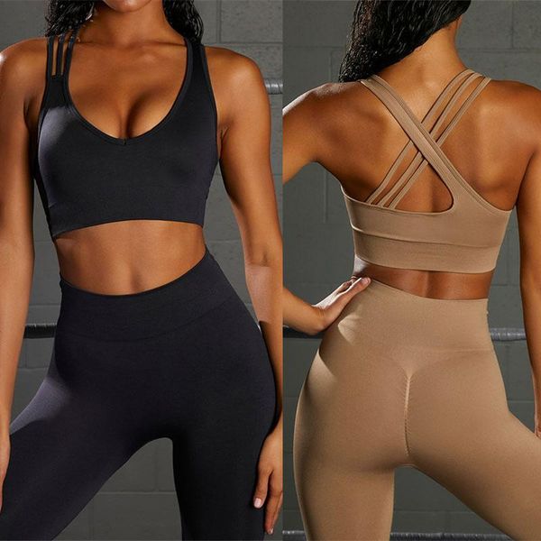 yoga outfit seamless set female women's crop bra leggings sets women 2 piece 2pcs fitness gym workout sport suit clothes
yoga outfit seamless set female women's crop bra leggings sets women 2 piece 2pcs fitness gym workout sport suit clothes