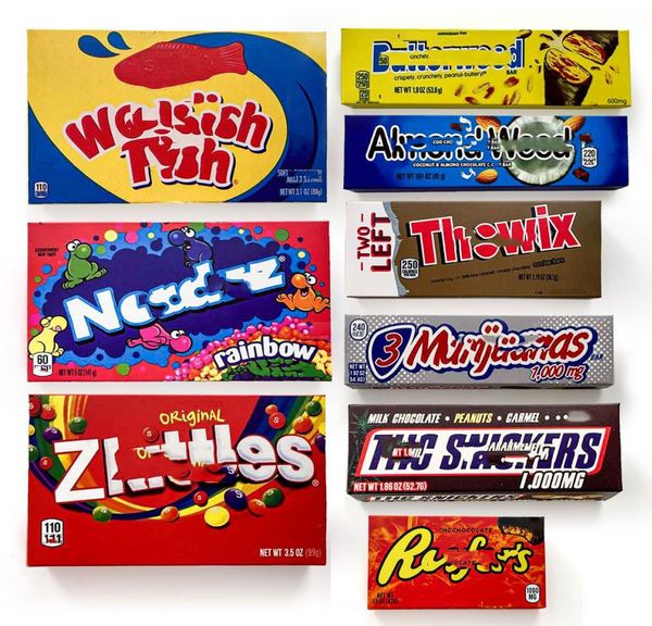 wholesale custom printed paper box butterweed almondweed payweed thcwix weedish fish zkittles reefer's chocolate flower paper boxes
wholesale custom printed paper box butterweed almondweed payweed thcwix weedish fish zkittles reefer's chocolate flower paper boxes