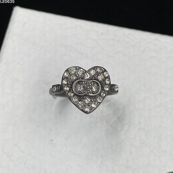 trendy heart rings women luxury ring wedding personality designer for wife brand ring jewelry, Silver
trendy heart rings women luxury ring wedding personality designer for wife brand ring jewelry, Silver
