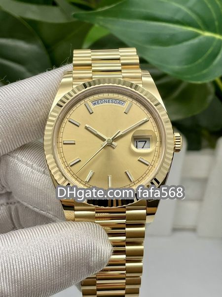18k gold president date sapphire cystal geneva mens watches automatic mechanical movement male 228238 40mm luxury watch monday to sunday, Slivery;brown
18k gold president date sapphire cystal geneva mens watches automatic mechanical movement male 228238 40mm luxury watch monday to sunday, Slivery;brown