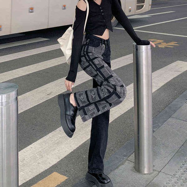 pantalones vaqueros rectos de cintura alta para mujer jeans holgados harajuku retales ropa calle con estampado coreano pantalones 221225, Blue
pantalones vaqueros rectos de cintura alta para mujer jeans holgados harajuku retales ropa calle con estampado coreano pantalones 221225, Blue